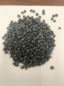 High Gloss Black <b>Masterbatch</b> <b>Plastic</b> Granules with 30% Carbon Black Content for PP/PE Film & Food Grade Injection Molding - Product Image 2