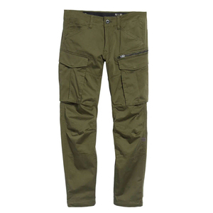 Pantalon cargo pour homme en toile légère, 100% coton, écologique, protection UV, coupe droite, taille mi-haute, respirant - Product Image 3