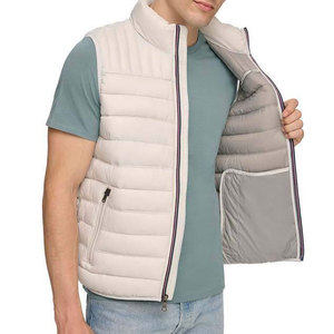 Veste matelassée pour homme Econex Sports, à capuche, col montant, fermeture éclair, coupe-vent, style décontracté, couleur unie, matière polyester - Product Image 5