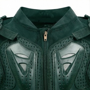 แจ็คเก็ตหนังแท้สำหรับขี่มอเตอร์ไซค์คุณภาพดีที่สุดสำหรับผู้ชาย รุ่นใหม่ล่าสุดสำหรับฤดูหนาว พร้อมแผ่นป้องกันที่ถอดออกได้ สามารถสั่งทำได้ - Product Image 4