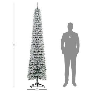 8 ft Christmas Trees Festive Holiday Decorations for Outdoor Display - Product Image 4