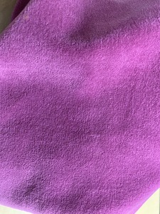 Tissu en velours CVC de couleur violette, 2 mm, polyester, coton, fourrure, pour vêtements, textiles d'ameublement, canapés - Product Image 3
