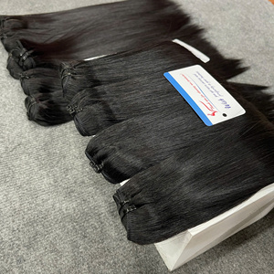 Extensiones de Cabello Humano Vietnamita 100% Natural Negro, Súper Lisas, Listas para Enviar, con Costura Segura, Sin Caída, Brillantes - Product Image 4