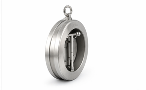 Clapet anti-retour à disque de type wafer SS304, double plaque, haute performance, haute température, manuel, avec joint en PTFE, 2 pouces - Product Image 3