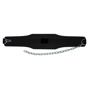 2026 New Custom Genuine Leather Custom Dipping <b>Belt</b> with Chain for Men & Women for Weight Lifting & Fitness Support Wholesale - Product Image 4