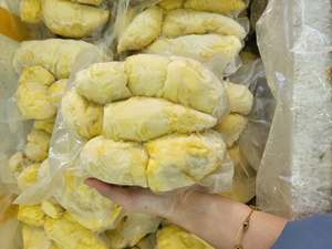 Durian IQF du Vietnam, chair de fruit naturelle congelée pour desserts, glaces, gâteaux, smoothies, pâtisseries et approvisionnement en détail - Product Image 6