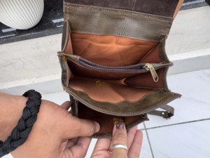 Bolso bandolera de piel de vaca con diseño Western Hair On Hide, elegante bolso de mano, de cuero vacuno de lujo, alta calidad, multiusos, estilo bohemio. - Product Image 6