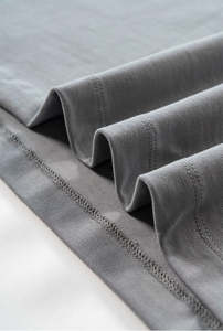 เสื้อยืดโอเวอร์ไซส์ผ้าฝ้าย 100% ระบายอากาศได้ดี สไตล์สตรีทแวร์ สำหรับผู้ชายและผู้หญิง พิมพ์ลายได้ตามต้องการ - Product Image 5