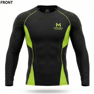 Traje Deportivo de Compresión Unisex Premium para Gimnasio y Running, Secado Rápido, Ligero, Transpirable y Elástico, Serie Europa Maluza - Product Image 1