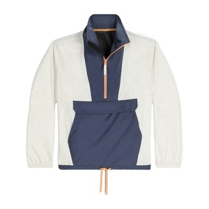 Unisex Polyester/Nylon Hooded Casual Windbreaker Long Shorts <b>Set</b> Wholesale Plus Size Drawstring Elastic Waist <b>Waterproof</b> Autumn - Product Image 5