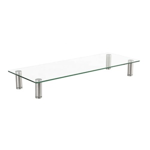 Office Adjustable Tempered Glass Surface <strong>Riser</strong>,Adjustable <strong>Desk</strong> <strong>Riser</strong> - Product Image 1