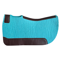 Meilleures ventes : Tapis de selle western équestre en feutre de laine de Nouvelle-Zélande rose clair de 1 pouce, doublure polaire, haute qualité, durable et confortable