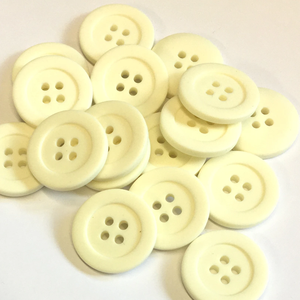 Botones de Hueso Blanco Hechos a Mano, Ecológicos y de Primera Calidad, para Ropa de Moda y Manualidades - Product Image 1