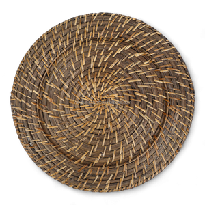 Juego de placas de mimbre de bambú tejidas a mano con diseño bohemio no tóxico ecológico de fabricante de Vietnam logotipo personalizable duradero para - Product Image 3