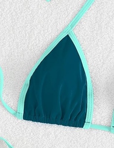 Ensemble de lingerie sexy pour femmes, soutien-gorge et bikini en dentelle, effet push-up - Product Image 3