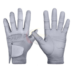 Gant de golf en cuir d'agneau de haute qualité 100% cuir, logo personnalisé, gant de golf professionnel pour hommes gauchers, cuir Cabretta durable - Product Image 2