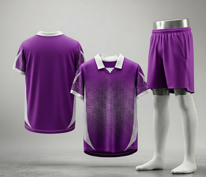 Proveedor de Uniformes de Fútbol con Sublimación Completa y Logotipo Personalizado |   Tallas para Hombres, Mujeres y Jóvenes |   Ropa Deportiva Ligera de Secado Rápido para Entrenamiento - Product Image 2