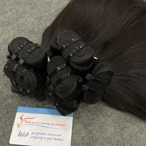 Extensions de cheveux humains vietnamiens naturels, lisses et bruts, 100% en stock - Product Image 4