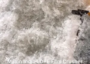 เครื่องย่อยถุงนม LDPE แบบสองเพลา กำลังการผลิต 500 กก./ชม. เครื่องย่อยถุงนมพลาสติกสำหรับขายส่งออก - Product Image 5