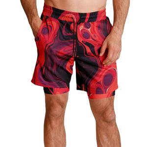 Custom Solid Sublimation Board <b>Shorts</b> Men Women Elastic Waist Breathable Quick Dry Eco-Friendly 100% Polyester High Street - Product Image 5