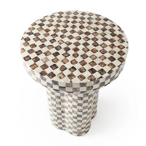 Mesa Auxiliar de Nueva Llegada con Incrustaciones de Madreperla de Alta Calidad, Mosaico de Conchas, Mueble Decorativo de Lujo Hecho a Mano en Vietnam - Product Image 2