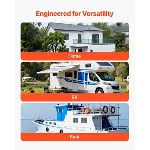 Convertisseur solaire hybride 3000W avec chargeur 24V DC 230V AC Onde sinusoïdale pure Puissance 80A Contrôleur solaire MPPT Hors réseau Camping-car Maison pour batteries au plomb - Product Image 6