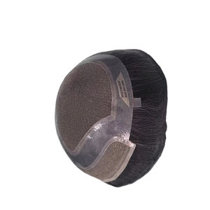 Taz Hair BD Prótesis Capilar de Cabello Humano Remy Indio con Onda Natural y Frente de Encaje, Calidad Premium - Product Image 2