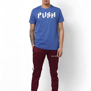 เสื้อยืดผู้ชายทรงโอเวอร์ไซส์ ผ้าฝ้าย 100% เนื้อหนา แต่งแพทช์ 260 กรัม พิมพ์ลาย DTG สไตล์สตรีทแฟชั่น ลุคเรโทร ซักแล้วไม่หด ทรงหลวม - Product Image 3