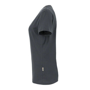 Camiseta Deportiva de Verano con Cuello en V, 100% Algodón, Logotipo Personalizado, Transpirable, Ecológica, de Secado Rápido, para Gimnasio, para Mujer, Venta al Por Mayor - Product Image 6