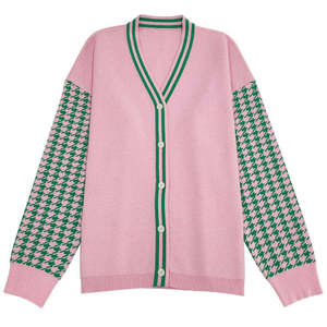 Men Long Sleeve <b>Cardigan</b> Sweater Soft Acrylic Knit Button Front Warm Casual <b>Lightweight</b> Regular Fit Ribbed Cuffs Hem Stylish - Product Image 3
