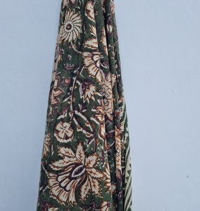 Wholesale Hand Block Bagaru Print Cotton Beach <b>Sarong</b> For Women Artisan Hand Printed Pareo Wrap Vacation Resort Wear Cover Up - Product Image 3