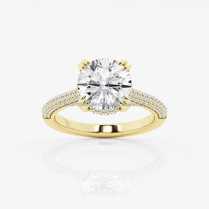 IGI/GIA Lab Grown Cut Diamond Vintage 14k Or Rose Unisexe Mariage/Anniversaire/Fête Bague Fine Cut Bague de Fiançailles pour Unisexe - Product Image 6