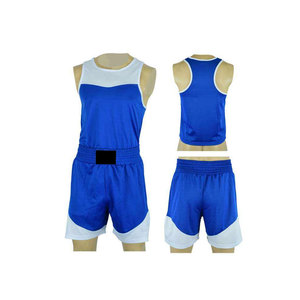 Traje de Boxeo para Hombre al por Mayor de Alta Calidad, Nuevo Diseño, Secado Rápido, Transpirable, 100% Poliéster, Ropa de Entrenamiento - Product Image 1