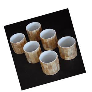 Caja de Conchas Marinas para Manualidades, Joyería de Conchas, Caja de Papel de Seda, Artesanía y Manualidades con Motivos Artísticos, Tamaño D 4 X 4.5 cm - Product Image 2