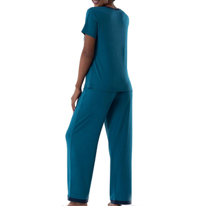 Ropa de Dormir de Verano al por Mayor, Pijamas de Alta Calidad al Mejor Precio, Conjuntos de Dormir Personalizados para Mujer con Cintura Elástica - Product Image 4