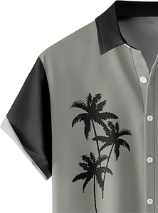 Custom Design Print Pattern Men Plus Size Anti-UV 50+ <b>Half</b> Sleeve Beach <b>Shirt</b> Breathable Knitted Quick Dry Casual <b>Shirts</b> - Product Image 6