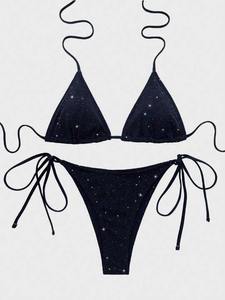 Swimming Wear for Adults 2 Piece Sports Swimwear Bathing for <b>Bikini</b> Set OEM Design Beachwear Suits Wholesale Rate Customized - Product Image 2