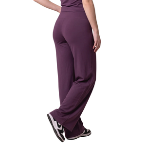 Leggings de yoga taille haute en nylon fin et uni pour femme – Doux, extensibles, respirants, longueur cheville, décontractés, pour le fitness et les activités sportives - Product Image 3