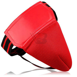 Protège-entrejambe pour hommes et jeunes en cuir PU léger et durable, protection contre les chocs pour MMA, Muay Thai, Kickboxing - Product Image 1