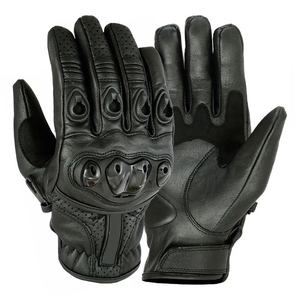 Custom Logo Cheap Price Genuine Leather Men Motorbike <b>Gloves</b> Riding Racing Latest Style Motorbike <b>Gloves</b> - Product Image 2