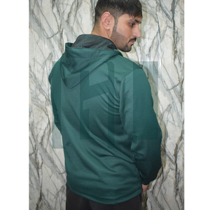 Sudadera con Capucha para Hombre, Nueva Moda 2026, Informal, 100% Poliéster, Forro de Algodón, Hombros Caídos, Talla Grande - Product Image 3