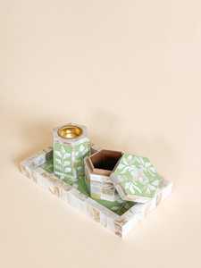 Elegante Quemador de Incienso con Incrustaciones de Madreperla, Mosaico de Concha Iridiscente, para Decoración Árabe y Hogar de Lujo - Product Image 5