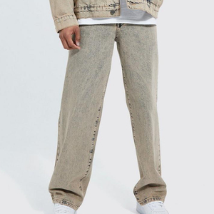 High Quality Wholesale Solid Casual <b>Sweat</b> <b>Suits</b> Custom Washed Vintage Denim <b>Suit</b> Men's Plus Size Sets Quick Dry - Product Image 5