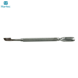 High-Performance Cuticle Nail Pusher Textured Classic Quality Dual Ended Design Curved Pusher And Scraper For Personal Care - Product Image 4