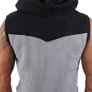 Nouveauté, vente flash, prix de gros, sweat à capuche sans manches de haute qualité pour hommes, sweats à capuche sans manches pour hommes - Product Image 6