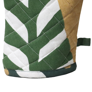 Mitaines de four imprimées 100% coton pour usage en cuisine, ensemble de mitaines de four pour restaurant, vente en gros en Inde - Product Image 5