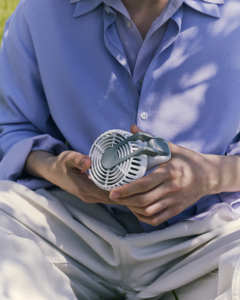 Ventiladores Portátiles y Plegables STREAM Mini con Batería de 2100 mAh y Control por Botones - Product Image 2