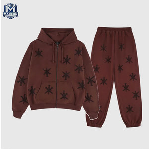 Vente flash : Survêtement personnalisé avec strass à vendre en ligne, vêtements décontractés à la mode, survêtement avec strass pour hommes - Product Image 1