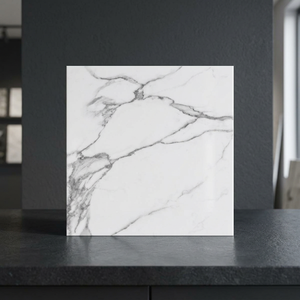 Carreaux de porcelaine émaillée Austin Brown 2x2 pieds, faible absorption d'eau, résistants aux rayures, pour revêtement de sol intérieur - Product Image 4