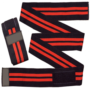 Fitness Knee Wraps Men Women Gym Knee Support Elastic Compression Squat <b>Training</b> OEM Supplier - Product Image 5